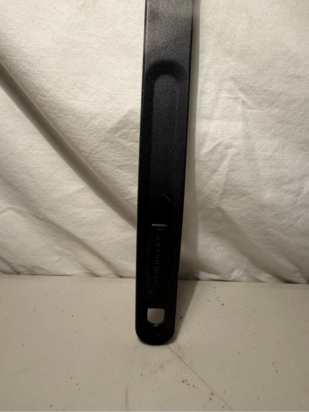 Vintage Rubbermaid nylon Black spatula turner flipper #1972